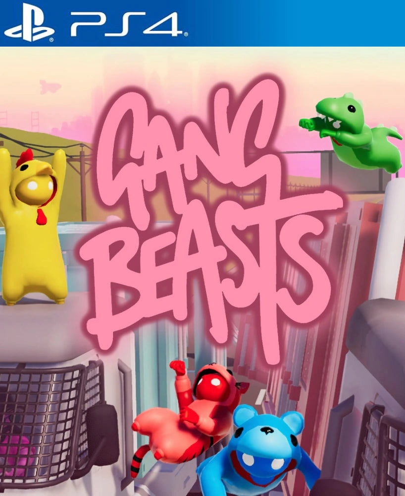 GANG BEASTS - PS4 - MÍDIA DIGITAL