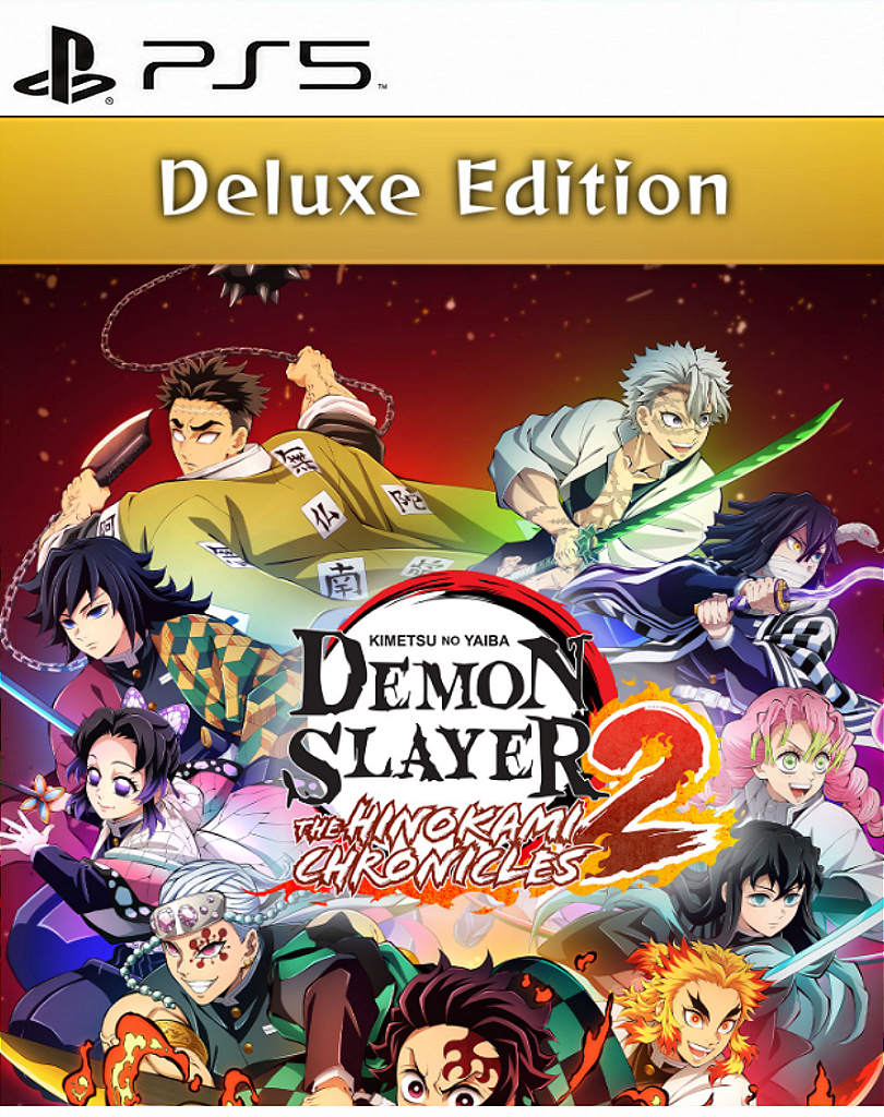DEMON SLAYER - KIMETSU NO YAIBA - THE HINOKAMI CHRONICLES 2 DELUXE EDITION - PS5 - MÍDIA DIGITAL