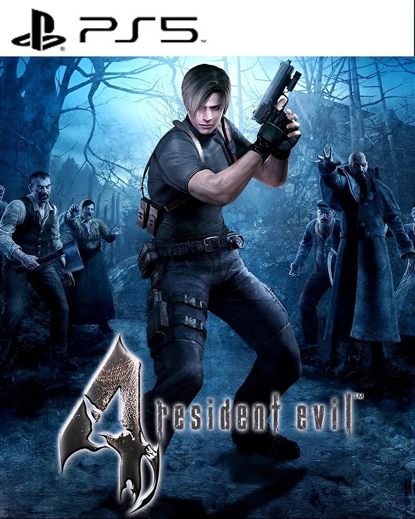 RESIDENT EVIL 4 (2005) - PS5 - MIDIA DIGITAL