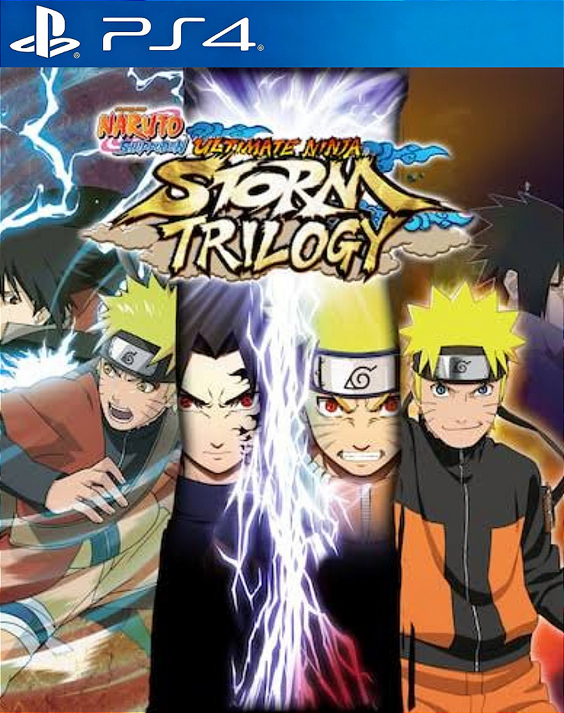 NARUTO STORM TRILOGY - PS4 - MIDIA DIGITAL