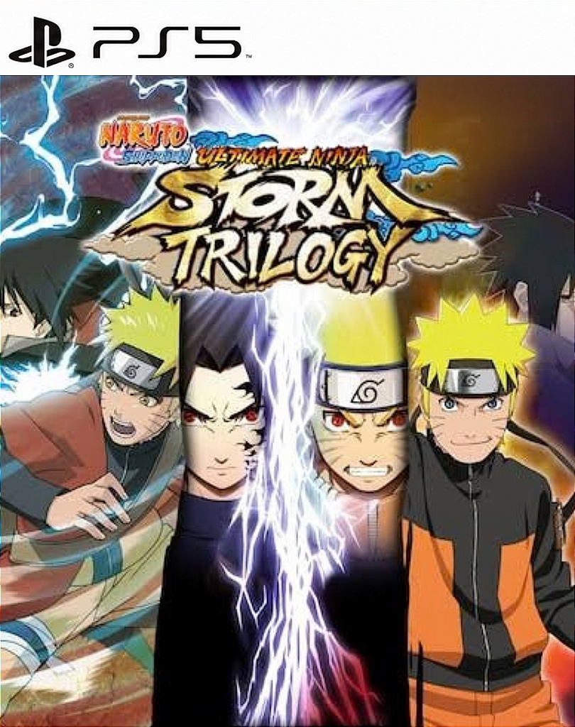NARUTO STORM TRILOGY - PS5 - MIDIA DIGITAL