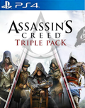 ASSASSINS CREED TRIPLE PACK BLACK FLAG, UNITY, SYNDICATE - PS4 - MÍDIA DIGITAL