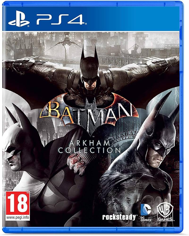 BATMAN ARKHAM COLLECTION - PS4 - MÍDIA DIGITAL