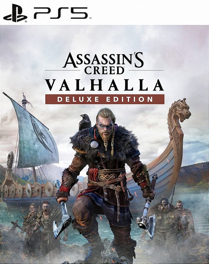 ASSASSIN'S CREED VALHALLA: EDIÇÃO DELUXE - PS5 - MIDIA DIGITAL