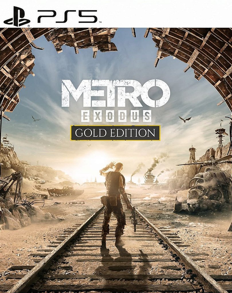 METRO EXODUS GOLD EDITION - PS5 - MIDIA DIGITAL