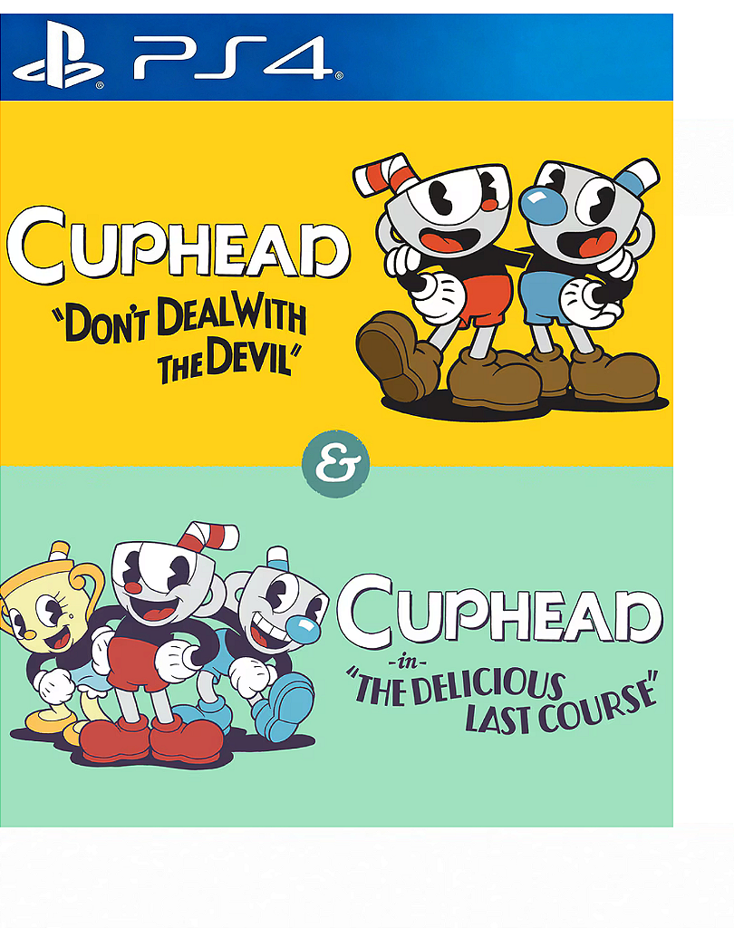 CUPHEAD & THE DELICIOUS LAST COURSE - PS4 - MÍDIA DIGITAL