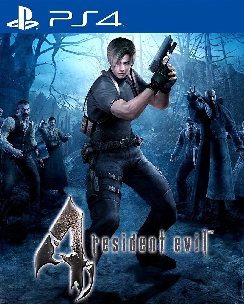 RESIDENT EVIL 4 (2005) - PS4 - MIDIA DIGITAL