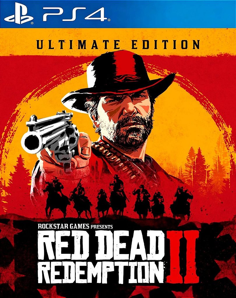 RED DEAD REDEMPTION 2: EDIÇÃO DEFINITIVA (Ultimate Edition) - PS4 - MIDIA DIGITAL