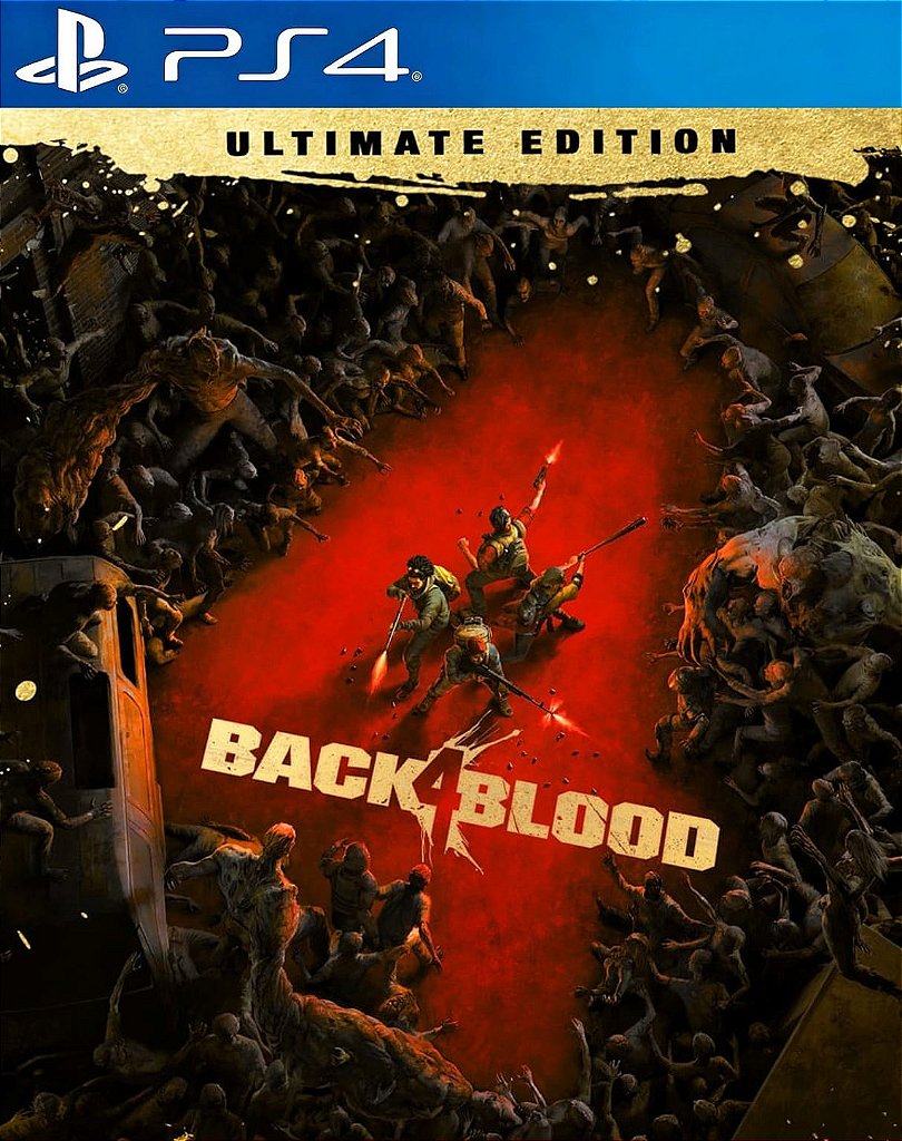 BACK 4 BLOOD: Ultimate Edition - PS4 - MIDIA DIGITAL