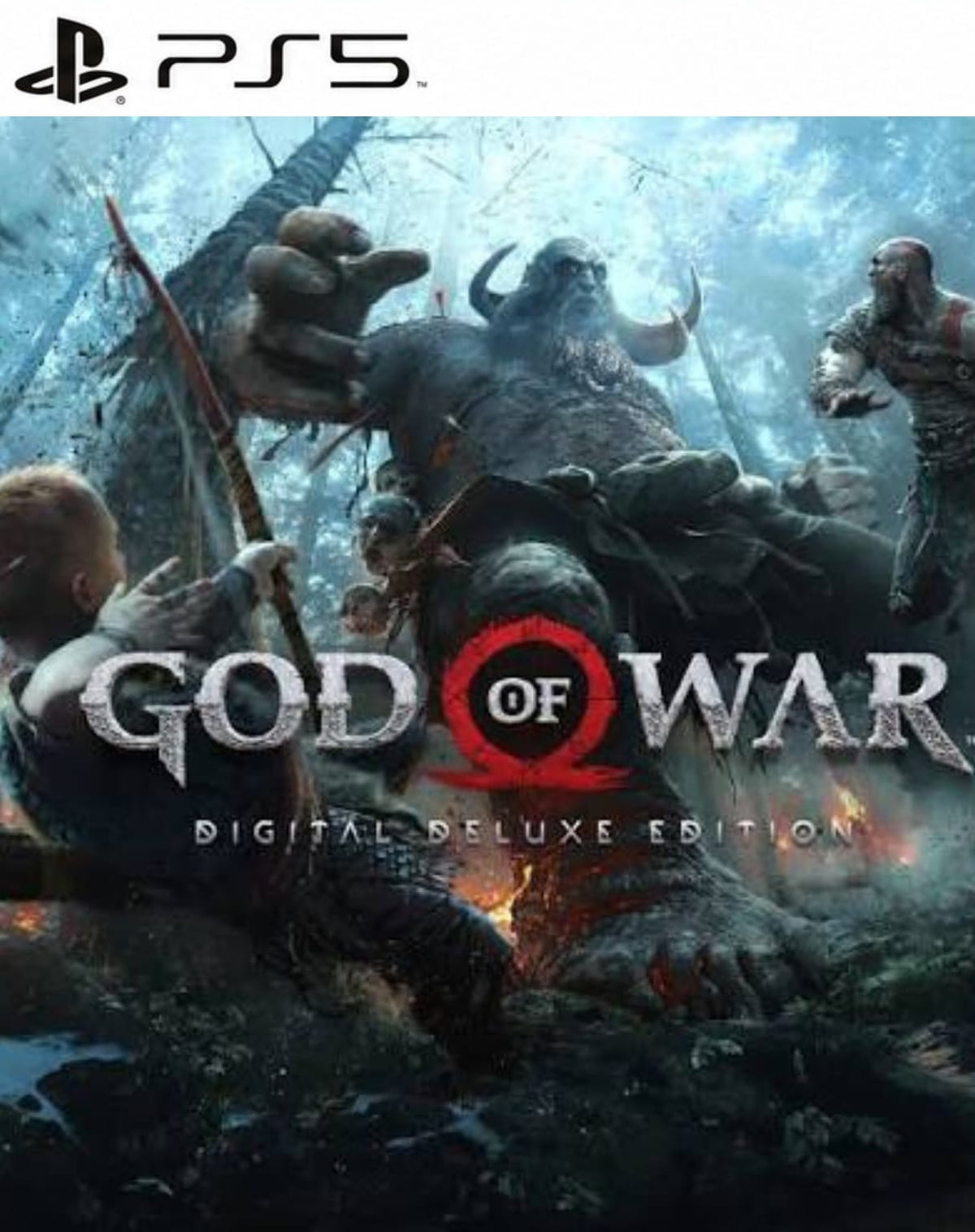 GOD OF WAR - DIGITAL DELUXE EDITION - PS5 - MÍDIA DIGITAL