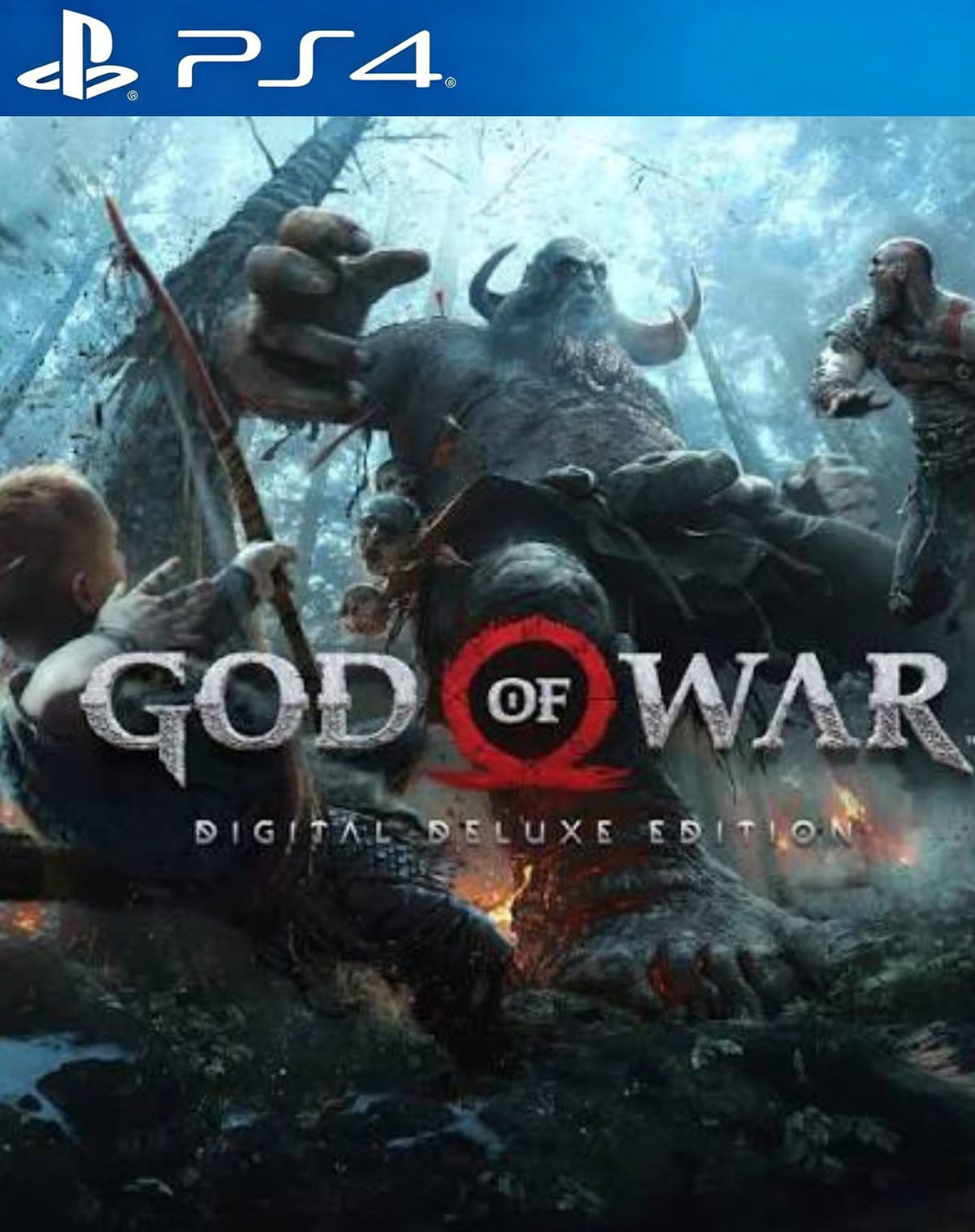 GOD OF WAR - DIGITAL DELUXE EDITION - PS4 - MÍDIA DIGITAL