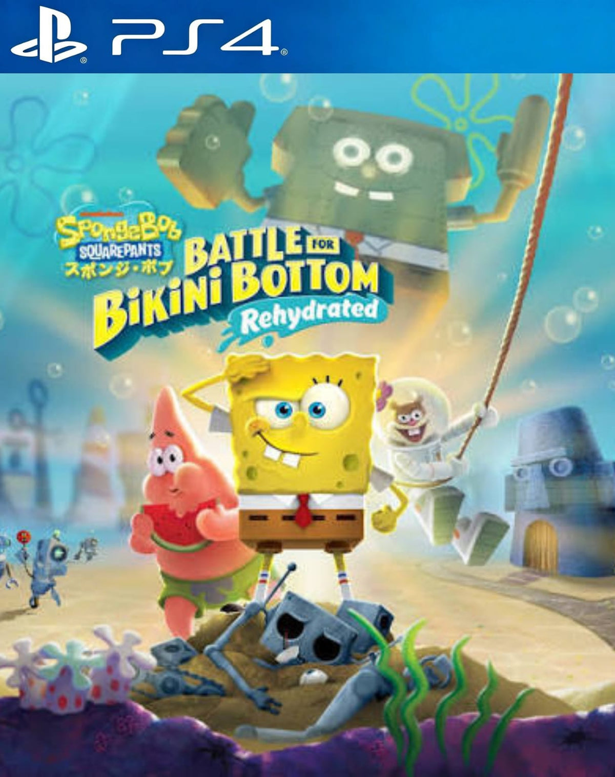 BOB ESPONJA CALÇA QUADRADA - PS4 - MÍDIA DIGITAL