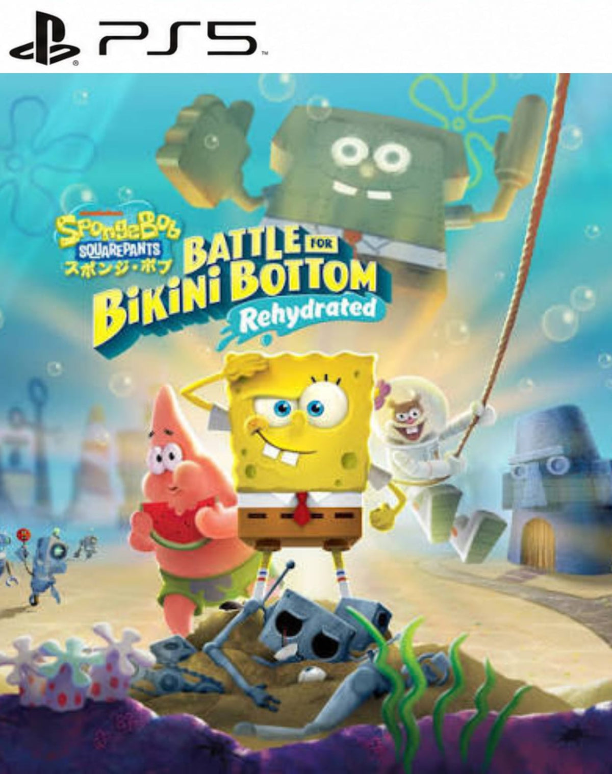 BOB ESPONJA CALÇA QUADRADA - PS5 - MÍDIA DIGITAL