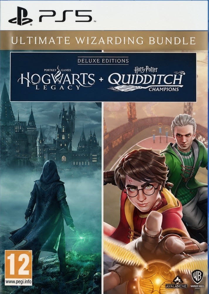 HOGWARTS LEGACY DELUXE + HARRY POTTER OS CAMPEÕES DO QUADRIBOL - PS5 - MÍDIA DIGITAL