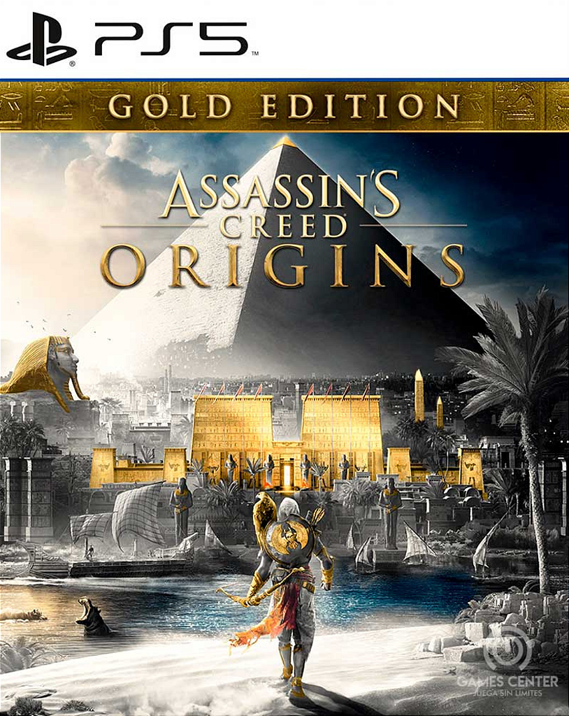 ASSASSINS CREED ORIGINS GOLD EDITION - PS5 - MÍDIA DIGITAL