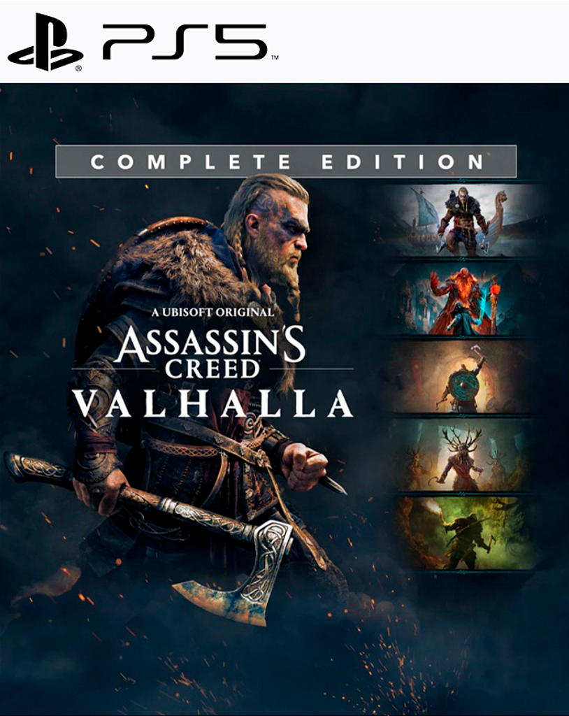 ASSASSINS CREED VALHALLA COMPLETE EDITION - PS5 - MÍDIA DIGITAL