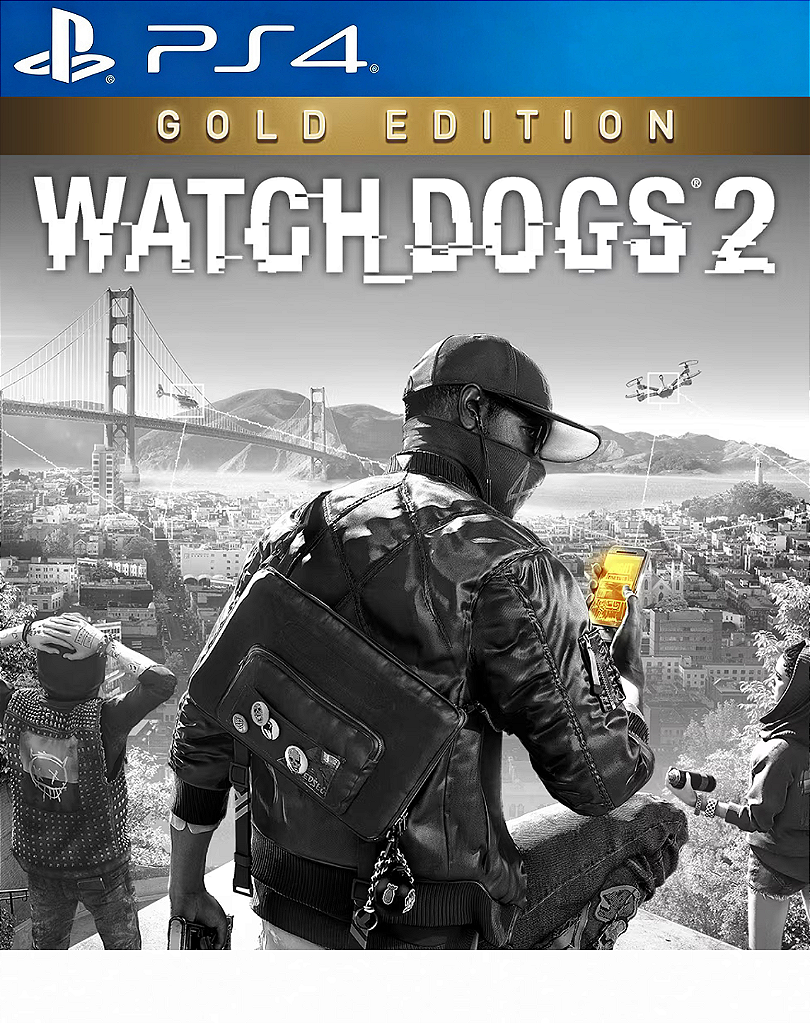 WATCH DOGS 2 - GOLD EDITION - PS4 - MIDIA DIGITAL