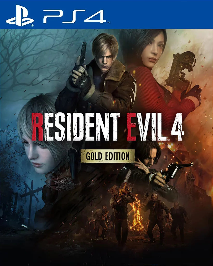 RESIDENT EVIL 4 GOLD - PS4 - MÍDIA DIGITAL