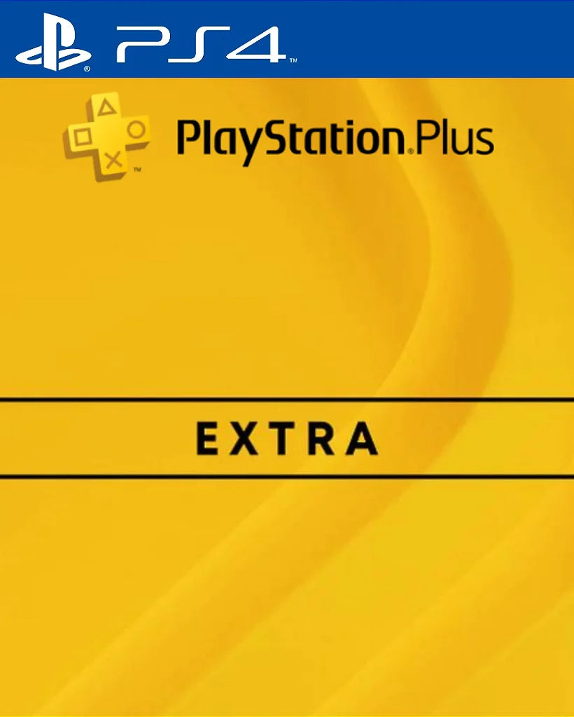 PLAYSTATION PLUS PSN EXTRA 12 MESES - PS4 - MÍDIA DIGITAL