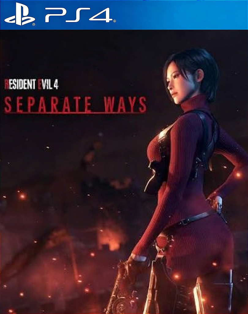 RESIDENT EVIL 4: SEPARETE WAYS (DLC) - PS4 - MÍDIA DIGITAL