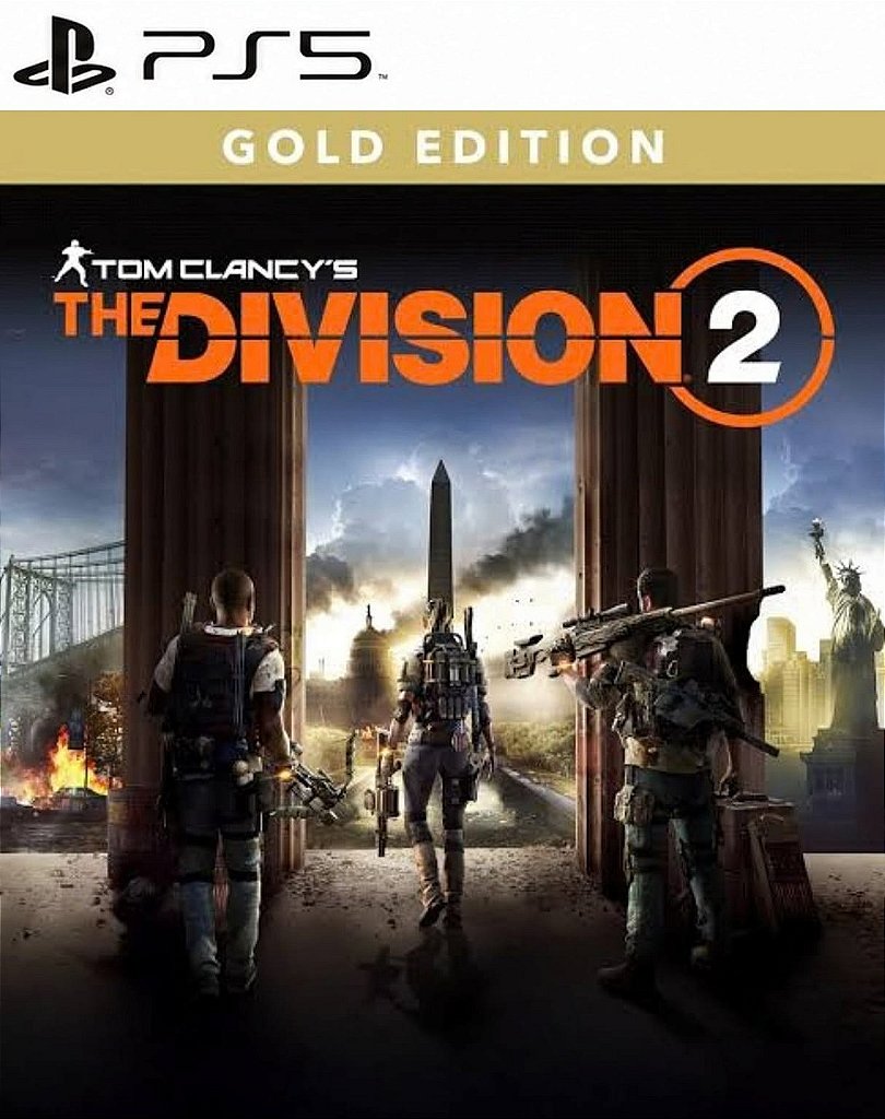 TOM CLANCY'S THE DIVISION 2: GOLD EDITION - PS5 - MIDIA DIGITAL