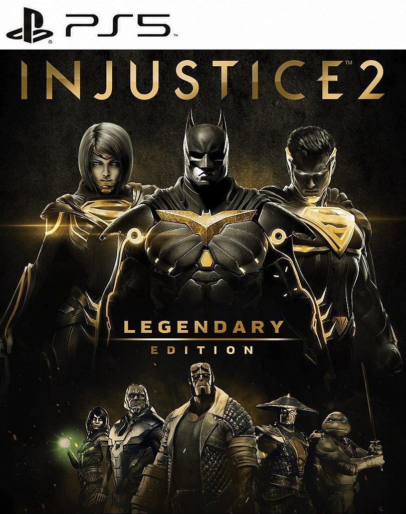 INJUSTICE™ 2: LEGENDARY EDITION - PS5 - MIDIA DIGITAL