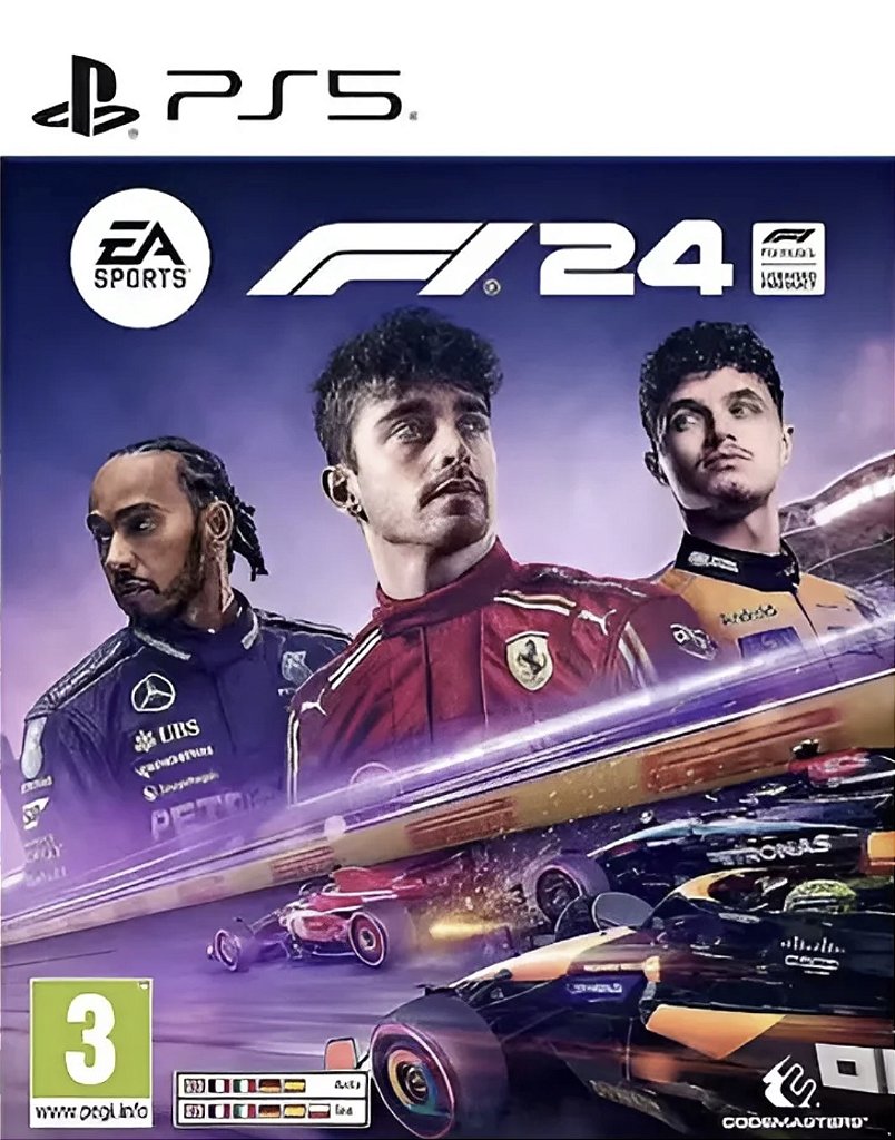 F1 24 - PS5 - MÍDIA DIGITAL