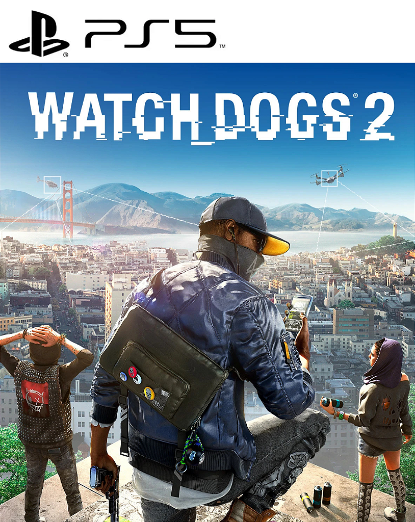 WATCH DOGS 2 - PS5 - MÍDIA DIGITAL