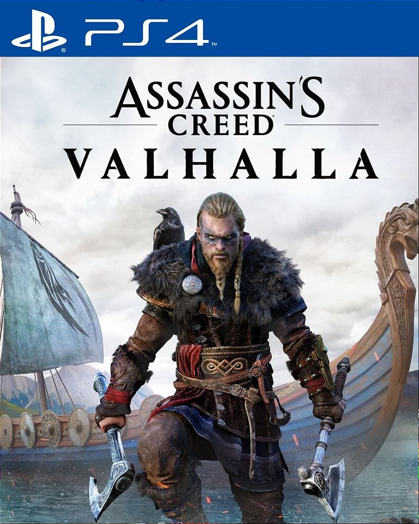 ASSASSINS CREED VALHALLA - PS4 - MÍDIA DIGITAL